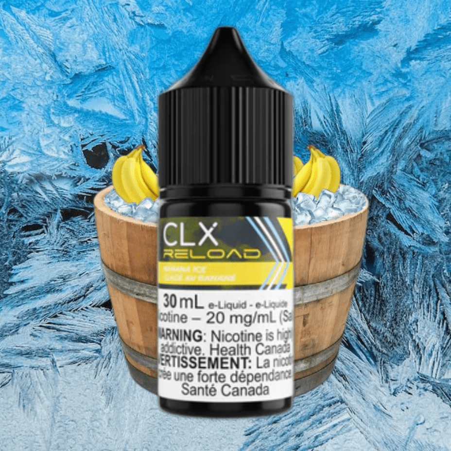 Banana Ice Salt by CLX Reload E-Liquid Steinbach Vape SuperStore and Bong Shop Manitoba Canada