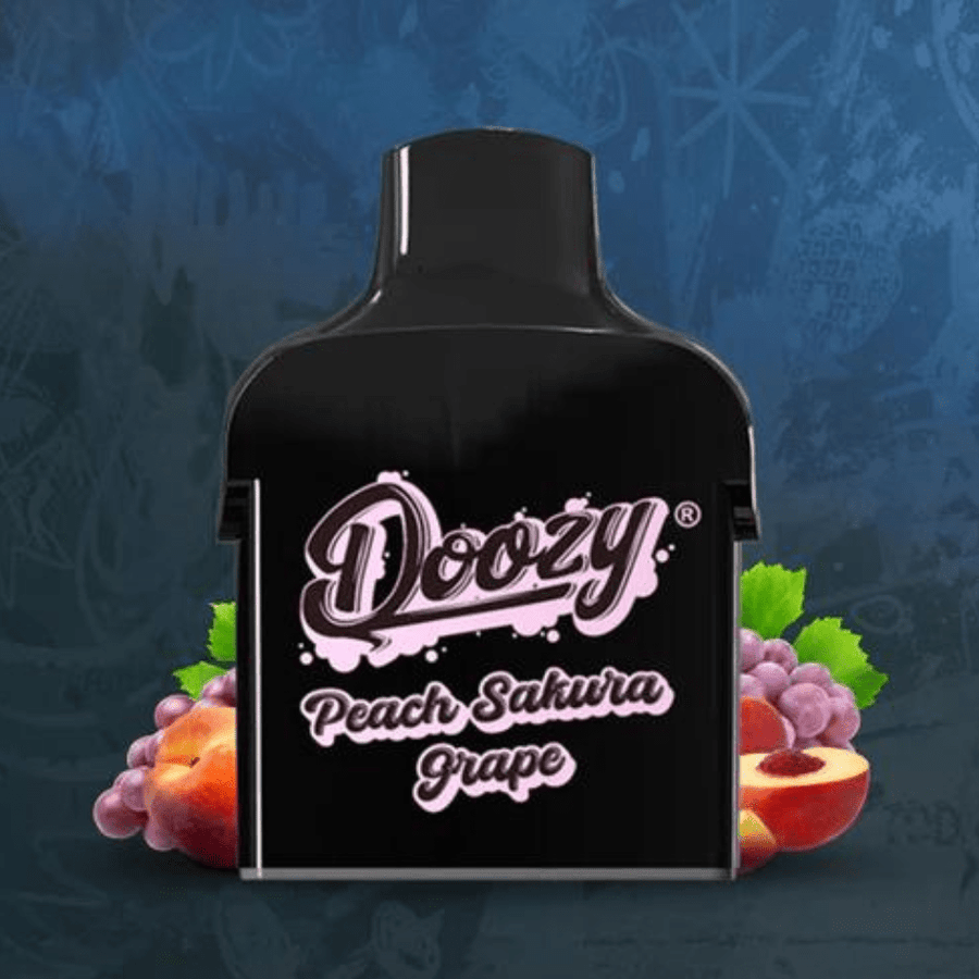 Doozy Magneto 7000 Pod-Peach Sakura Grape 8ml / 7000 Puffs Steinbach Vape SuperStore and Bong Shop Manitoba Canada