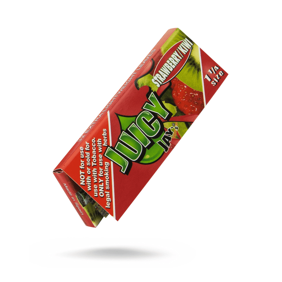 Juicy Jay's Strawberry Kiwi Flavoured Rolling Papers 1 1/4 1¼ / Strawberry Kiwi Steinbach Vape SuperStore and Bong Shop Manitoba Canada