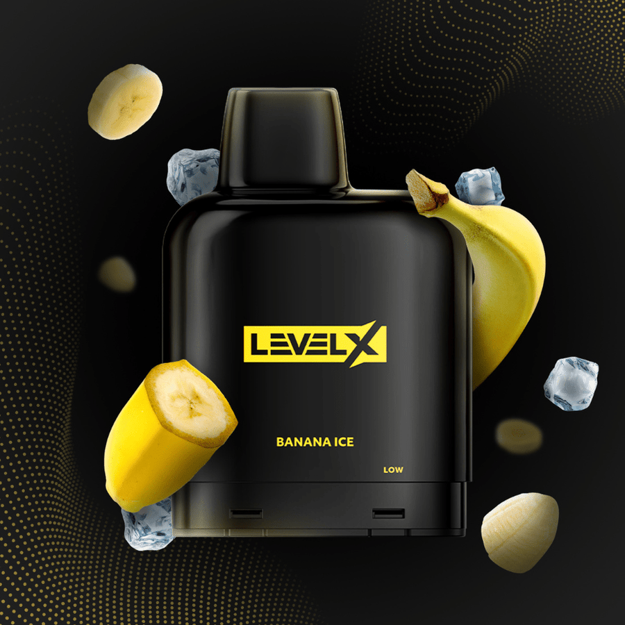 Level X Essential Pod-Banana Ice 7000 Puffs / 20mg Steinbach Vape SuperStore and Bong Shop Manitoba Canada
