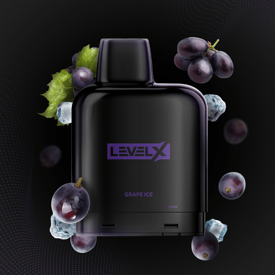 Level X Essential Pod-Grape Ice 7000 Puffs / 20mg Steinbach Vape SuperStore and Bong Shop Manitoba Canada