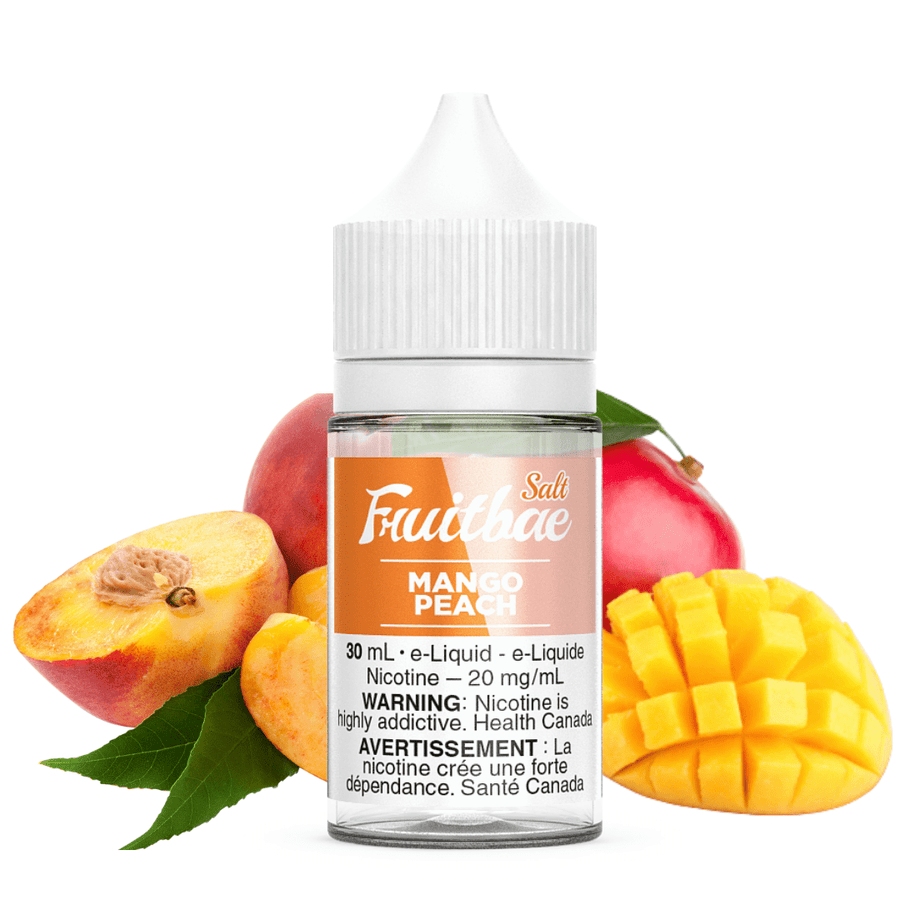 Mango Peach Salt by Fruitbae E-Liquid 30ml / 12mg Steinbach Vape SuperStore and Bong Shop Manitoba Canada