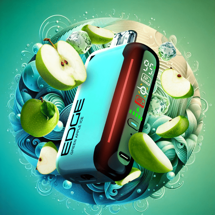 NVZN Edge 20K Disposable Vape-Green Apple Ice 20000 Puffs / 20mg Steinbach Vape SuperStore and Bong Shop Manitoba Canada