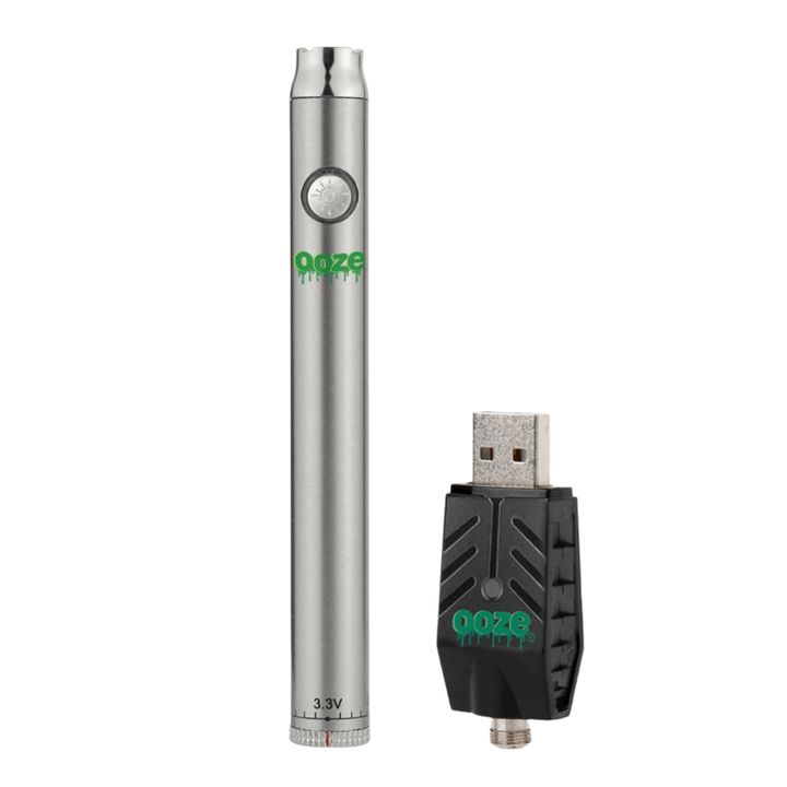OOZE Slim Twist 510 Adjustable Battery 320mAh / Cosmic Chrome Steinbach Vape SuperStore and Bong Shop Manitoba Canada