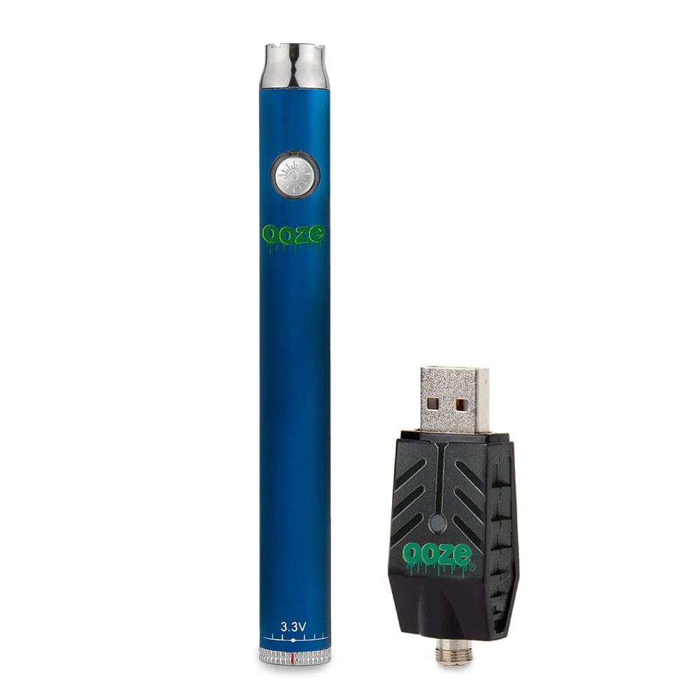 OOZE Slim Twist 510 Adjustable Battery 320mAh / Sapphire Blue Steinbach Vape SuperStore and Bong Shop Manitoba Canada