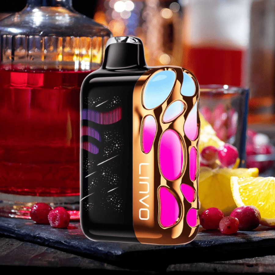 Oxbar Linvo Rave 60k Disposable Vape-Cranberry Orange Steinbach Vape SuperStore and Bong Shop Manitoba Canada