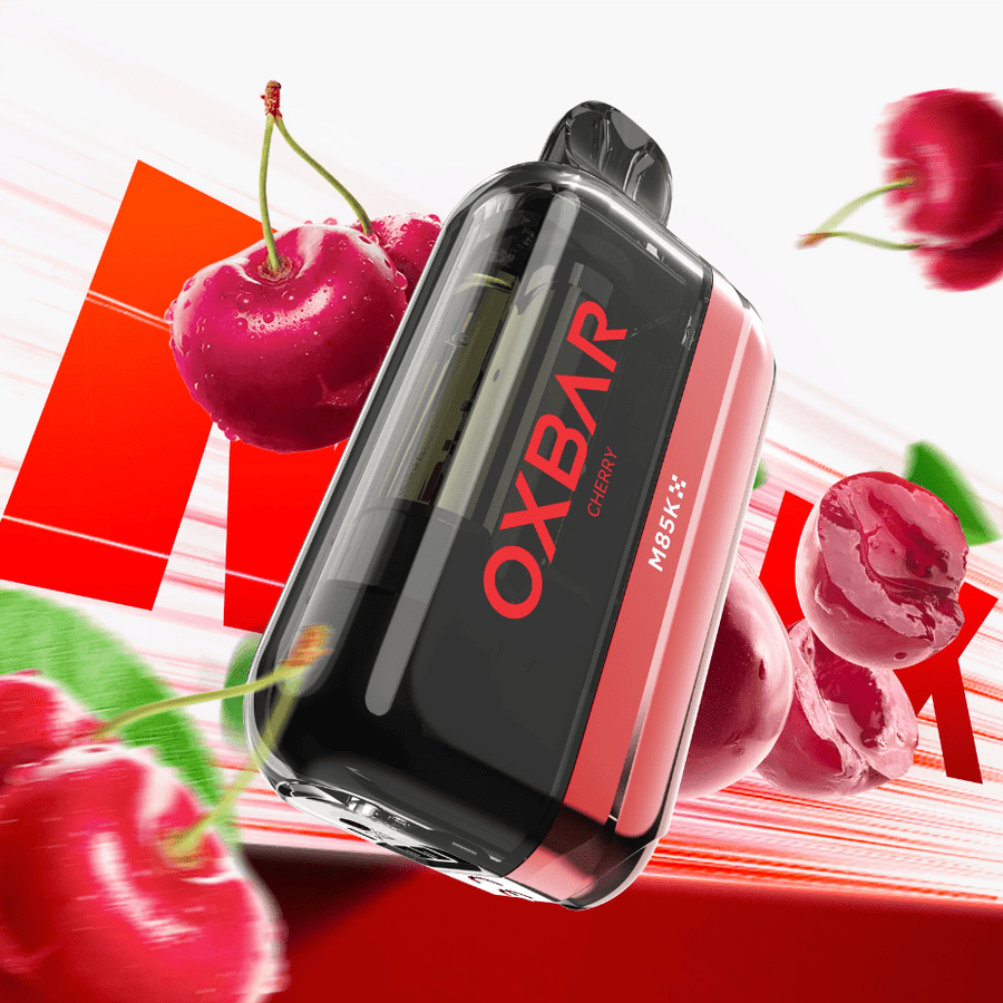 Oxbar M85K Disposable Vape - Cherry 20mg / 85000 Puffs Steinbach Vape SuperStore and Bong Shop Manitoba Canada