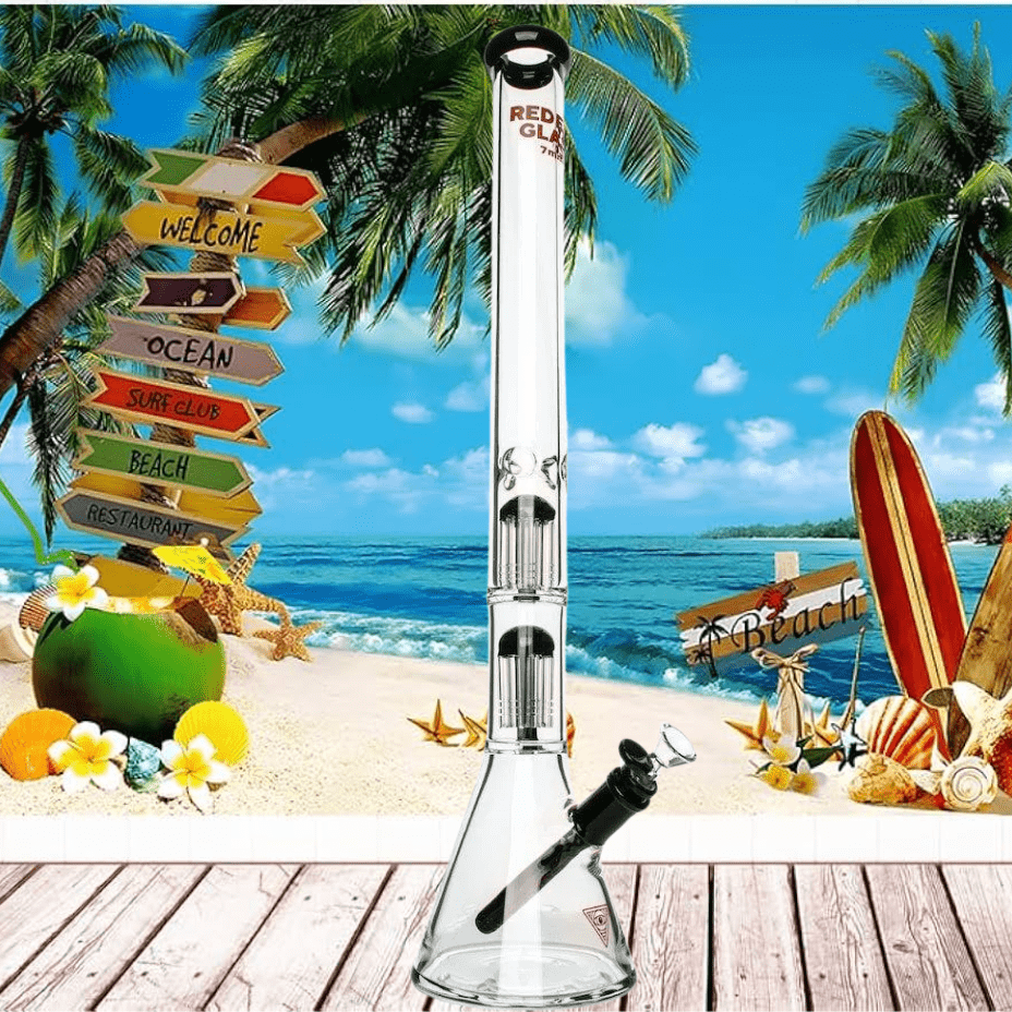 Red Eye 7mm Wildwood Triple Chamber Beaker-24" Steinbach Vape SuperStore and Bong Shop Manitoba Canada