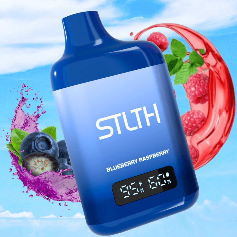 STLTH Eco Box Disposable Vape - Blueberry Raspberry 10mL / 20mg Steinbach Vape SuperStore and Bong Shop Manitoba Canada