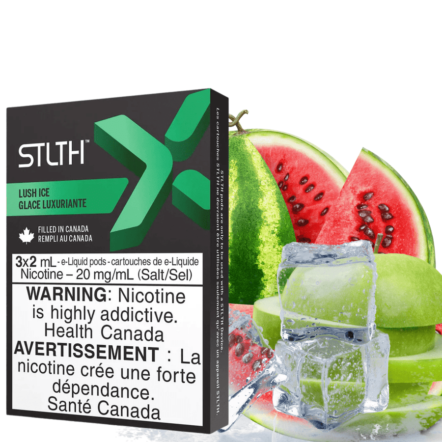 STLTH X Pods-Lush Ice 3/PKG / 20mg Steinbach Vape SuperStore and Bong Shop Manitoba Canada