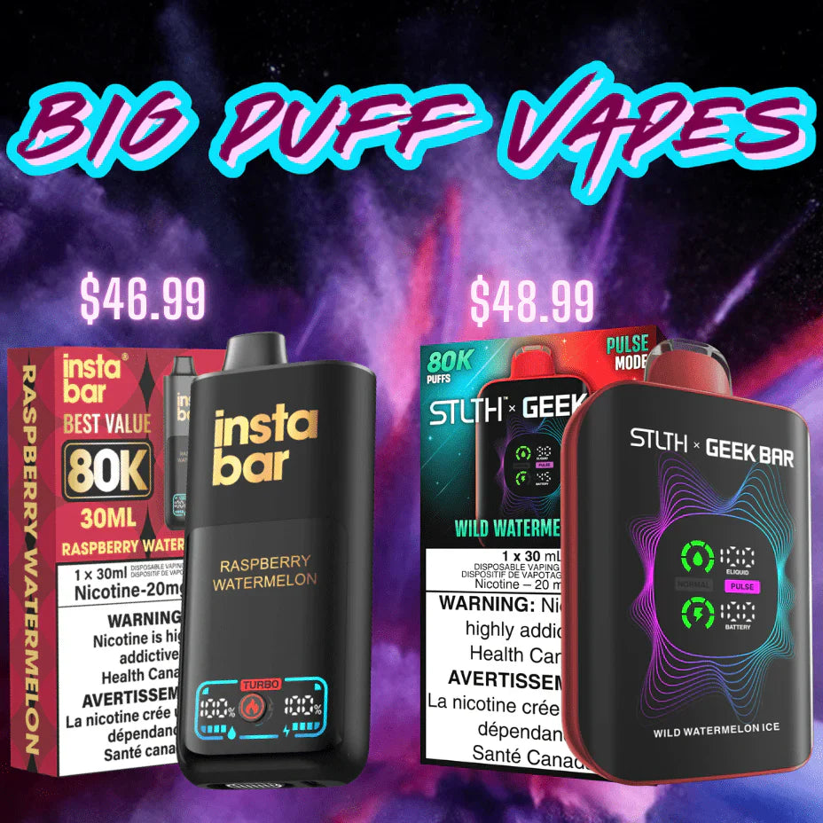 Big Puff Count Disposable Vapes