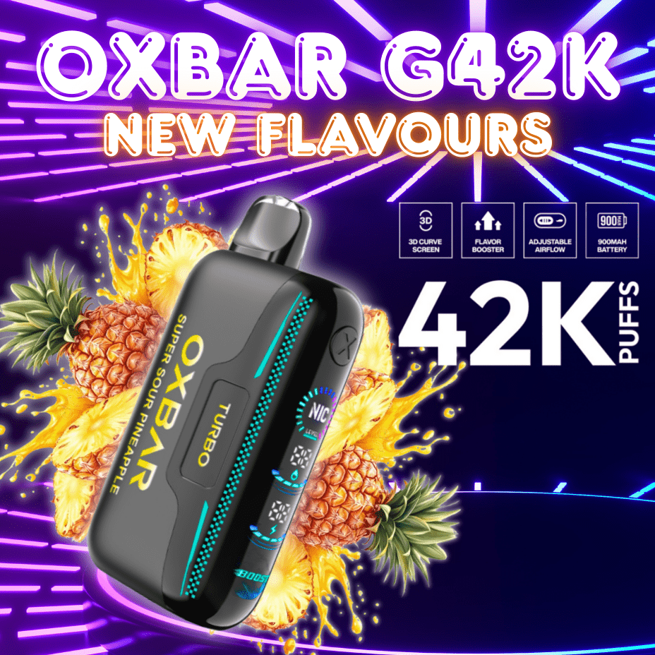Oxbar G42 disposable vape in Manitoba
