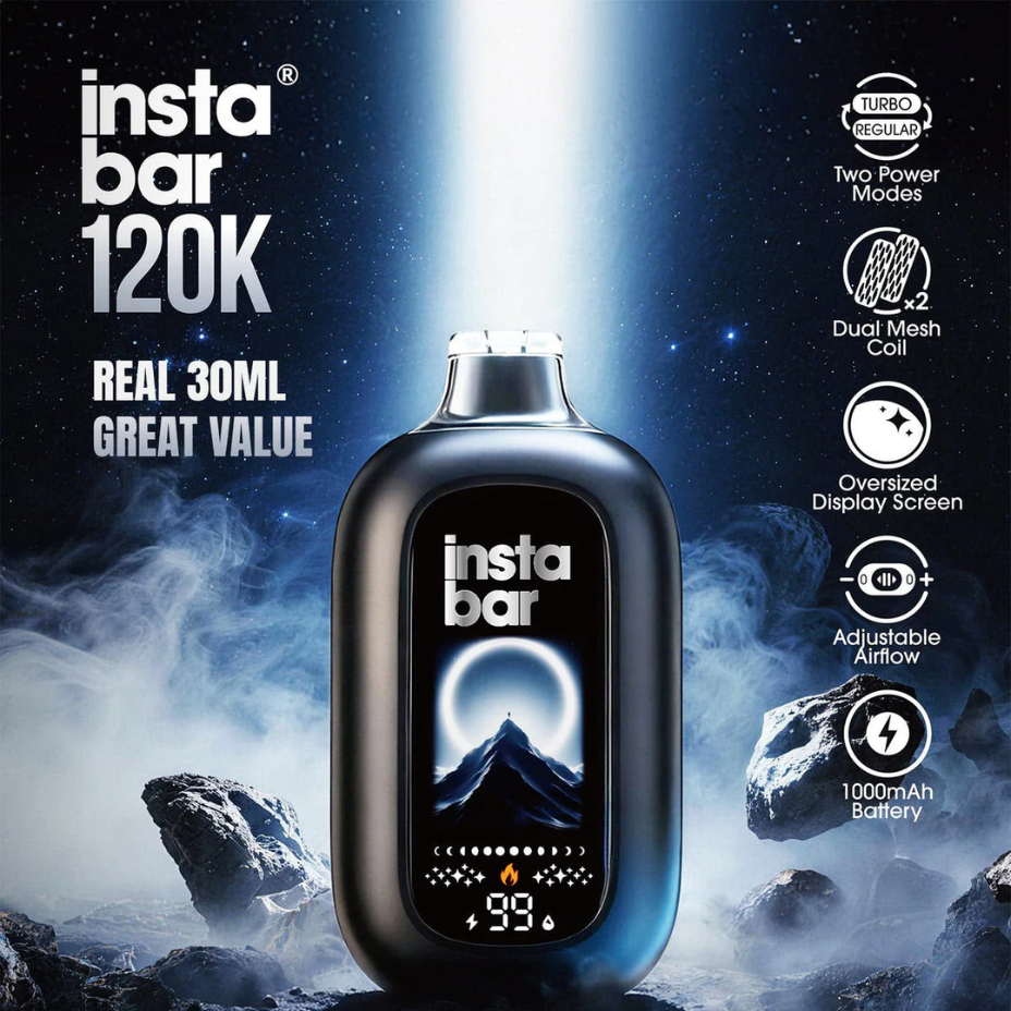 Insta Bar 120K Disposable Vape in Steinbach Manitoba