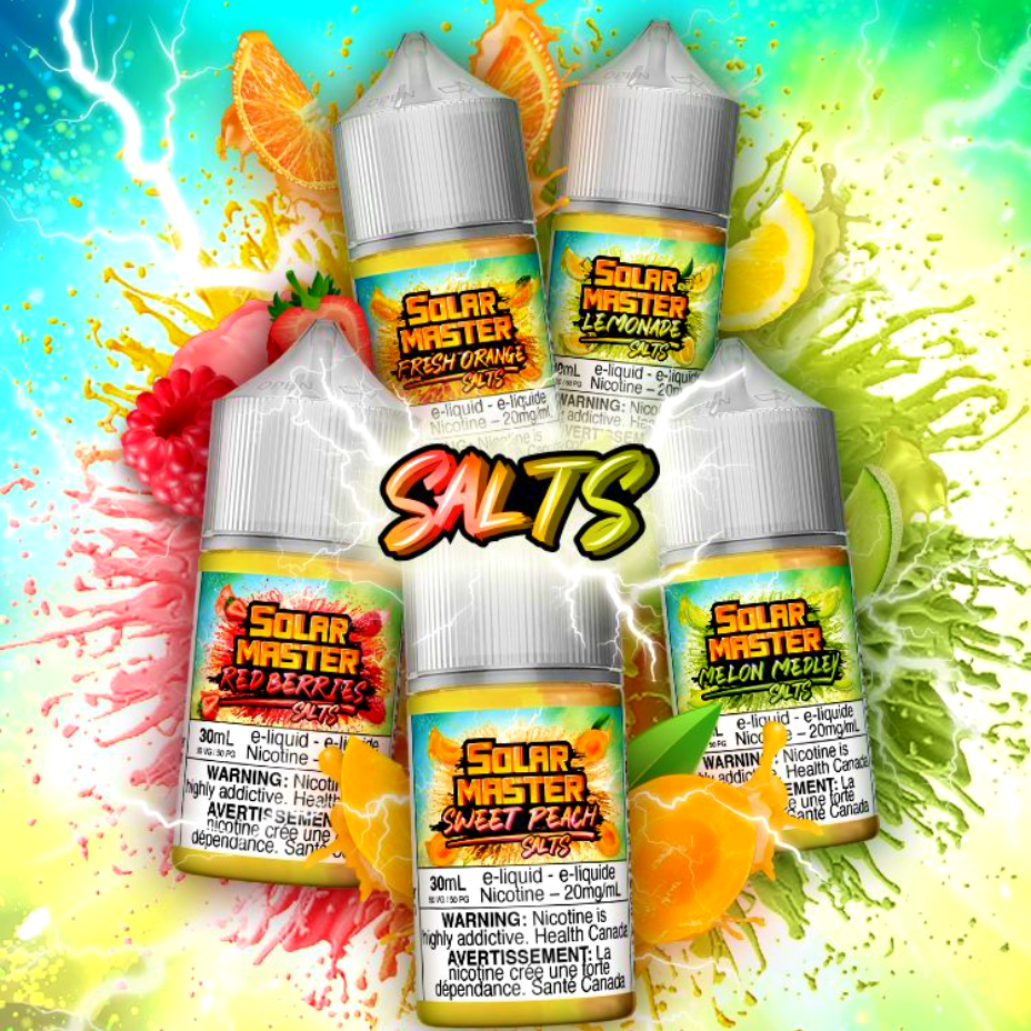 Shop Solar Master salt nic 30ml in Steinbach Manitoba