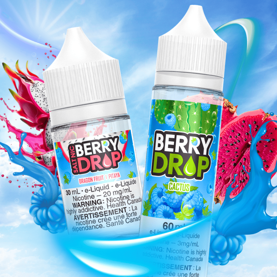 Berry Drop Salt and Freebase at Manitoba Vape SuperStore and Bong Shop in Canada