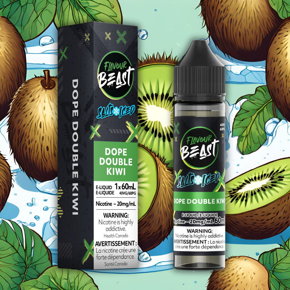 Flavour Beast Salt-Dope Double Kiwi-60ml