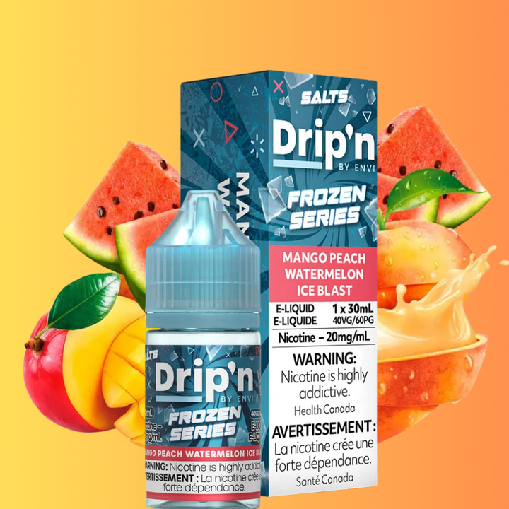 Drip'n Envi Fasta Salt-Mango Peach Watermelon Ice Blast in Manitoba