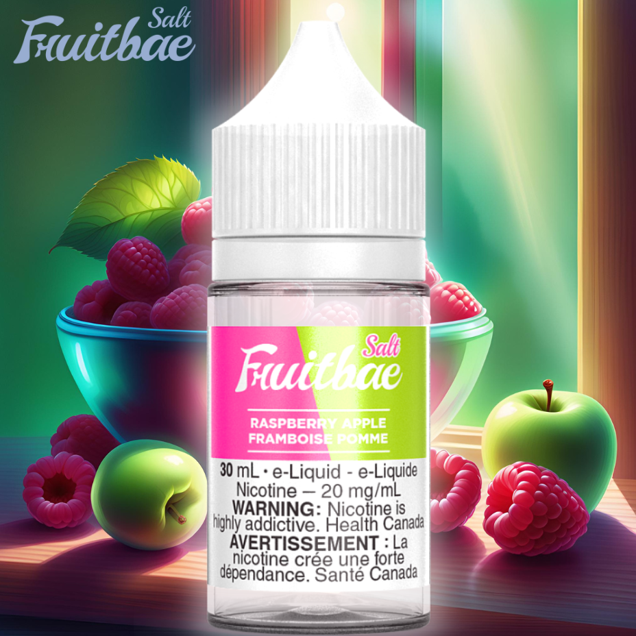 Raspberry Sour Apple By Fruitbae (Sorbae) Salts Steinbach Vape SuperStore and Bong Shop Manitoba Canada