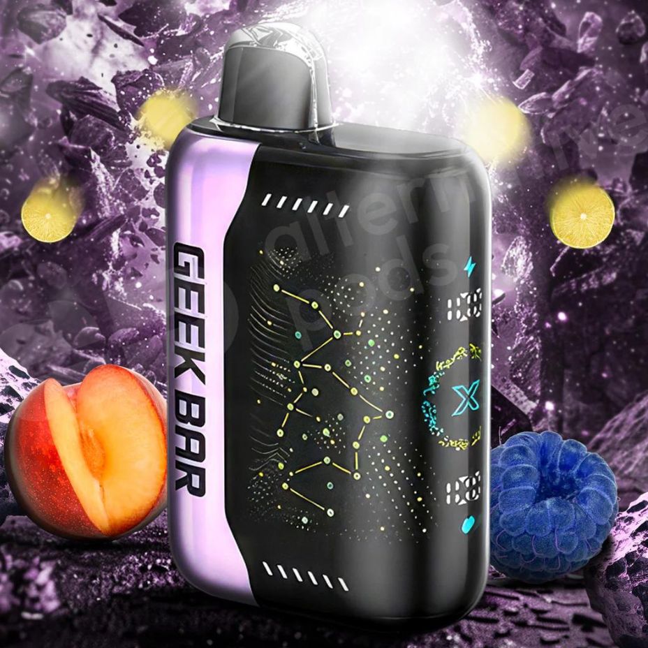 Geek Bar Pulse X 25K Disposable Vape - Peach Berry Lime Ice - Steinbach Vape SuperStore in Manitoba Canada