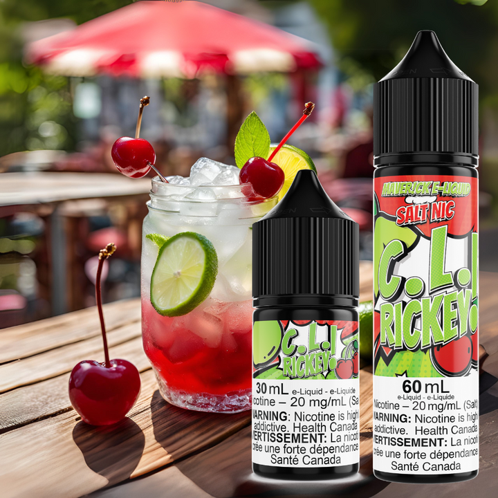 CL Rickey Salt by Maverick E-Liquid 60ml & 30mL / 20mg Steinbach Vape SuperStore and Bong Shop Manitoba Canada