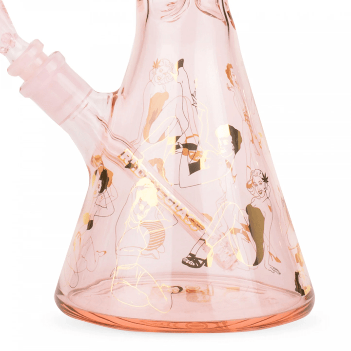 Red eye 7mm Pin Up beaker in pink