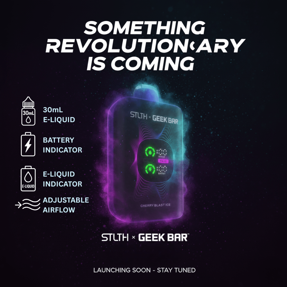 STLTH × GEEK BAR Mobile Teaser - Steinbach Vape SuperStore