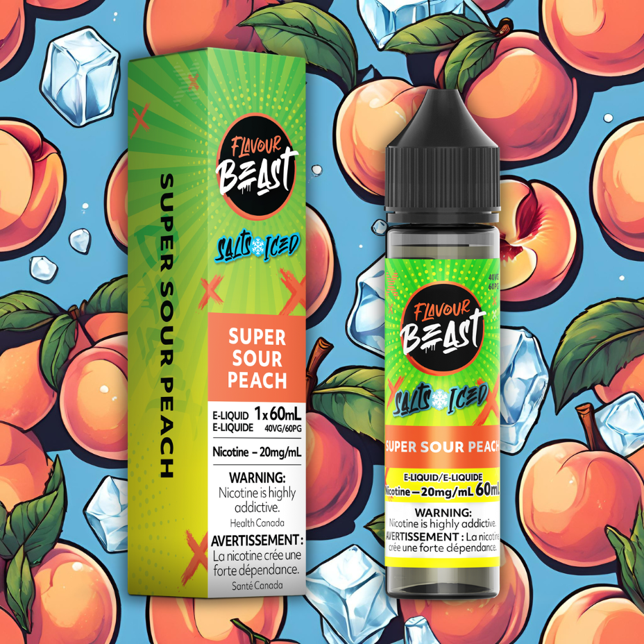 Flavour Beast Salt-Super Sour Peach-60ml