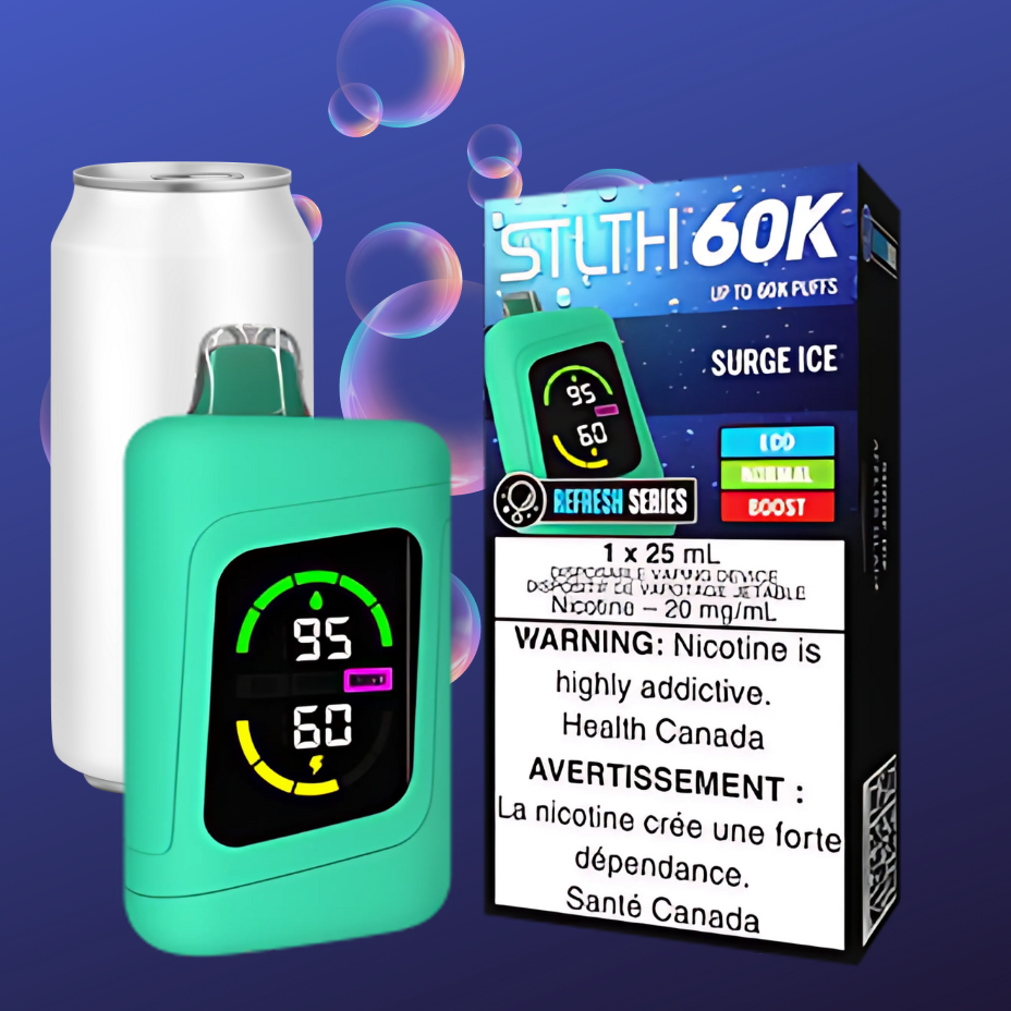 Stlth 60k Refresh Series Disposable Vape - Surge Ice