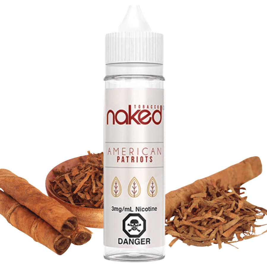 American Patriots by Naked 100 E-Liquid 3mg Steinbach Vape SuperStore and Bong Shop Manitoba Canada