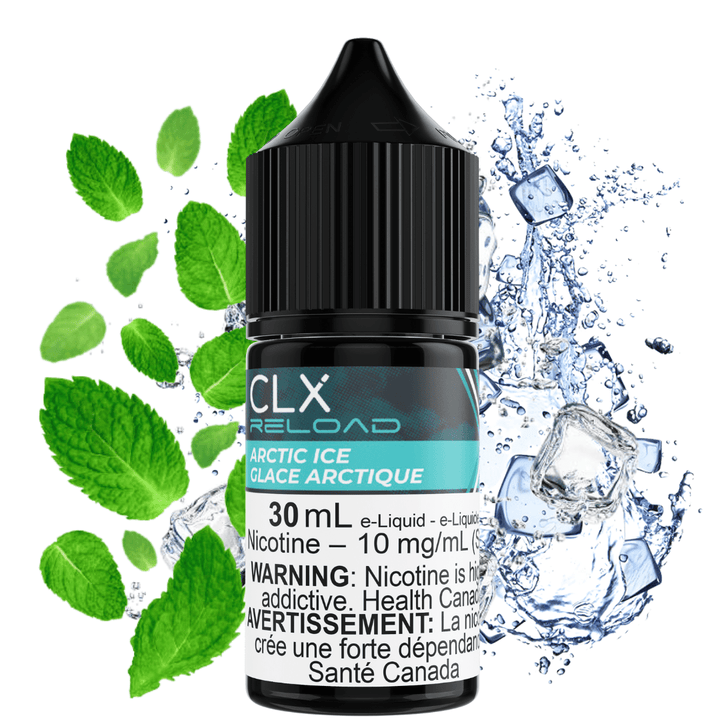 Arctic Ice Salt by CLX Reload E-Liquid 30mL / 10mg Steinbach Vape SuperStore and Bong Shop Manitoba Canada