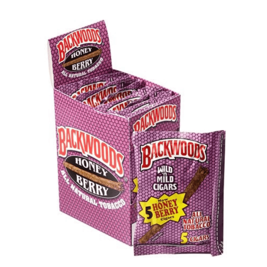 Backwoods Cigars-Honey Berry 5/pkg Steinbach Vape SuperStore and Bong Shop Manitoba Canada