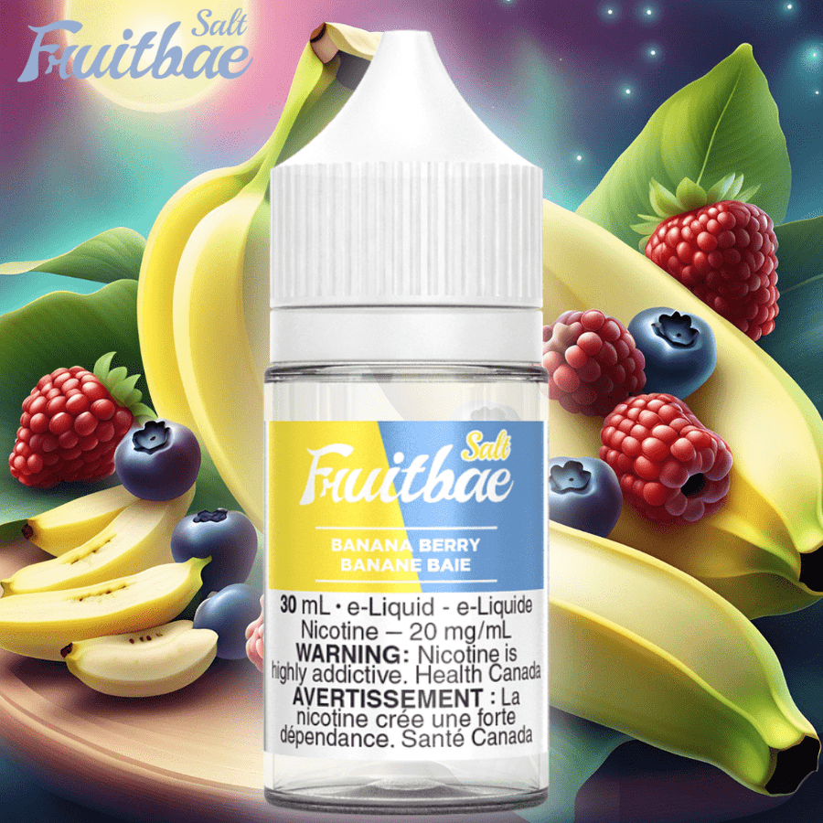 Banana Berry By Fruitbae (Sorbae) Salts Steinbach Vape SuperStore and Bong Shop Manitoba Canada