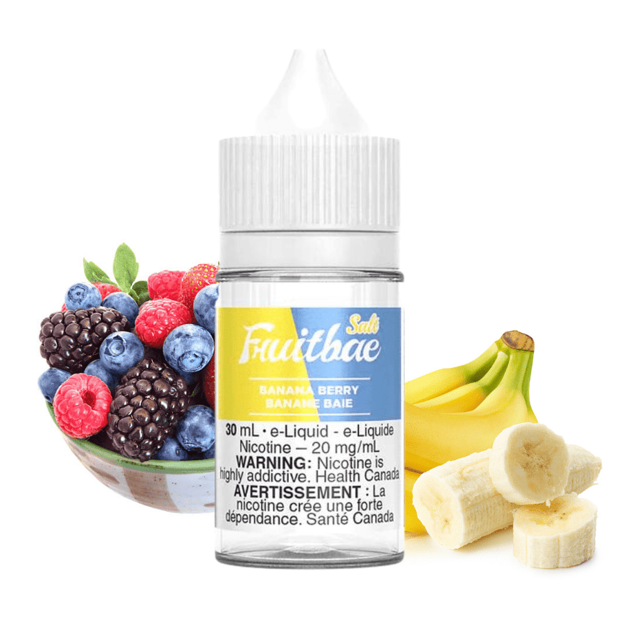 Banana Berry Salt By Fruitbae E-Liquid 12mg Steinbach Vape SuperStore and Bong Shop Manitoba Canada