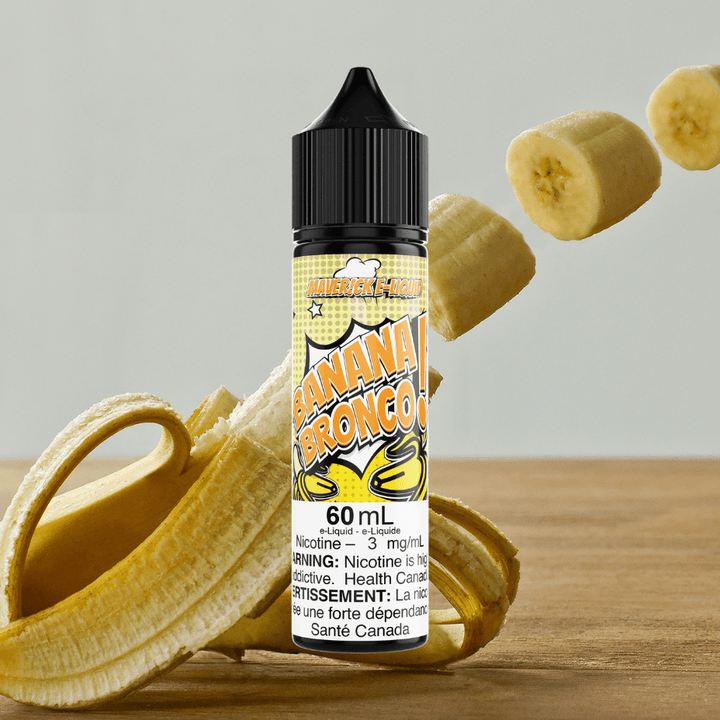 Banana Bronco by Maverick E-Liquid Steinbach Vape SuperStore and Bong Shop Manitoba Canada