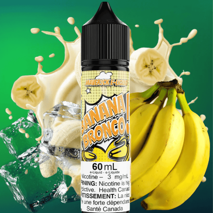 Banana Bronco by Maverick E-Liquid Steinbach Vape SuperStore and Bong Shop Manitoba Canada