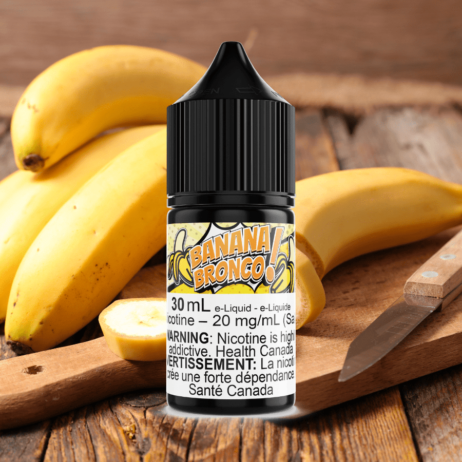 Banana Bronco Salt by Maverick E-Liquid Steinbach Vape SuperStore and Bong Shop Manitoba Canada