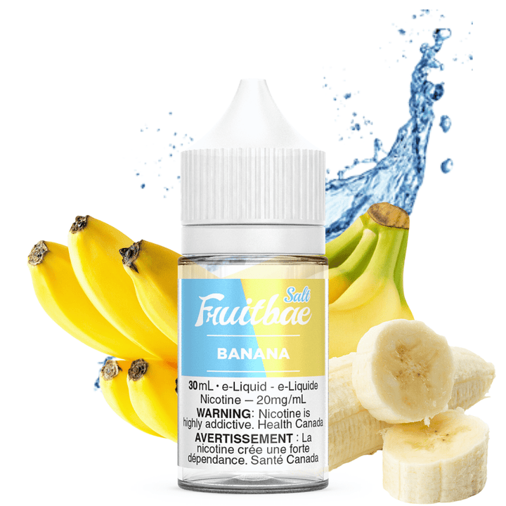 Banana by Fruitbae (Sorbae) Salts 12mg Steinbach Vape SuperStore and Bong Shop Manitoba Canada