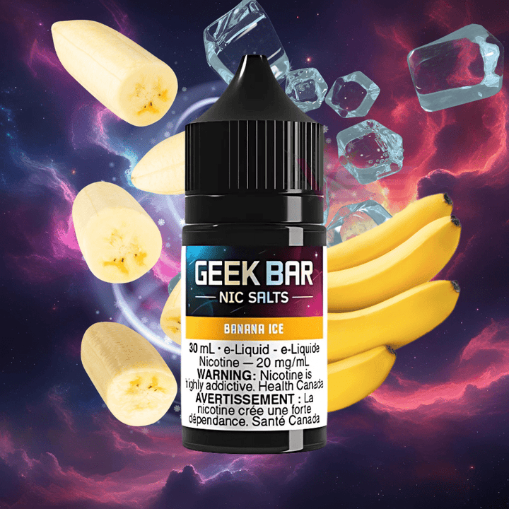 Banana Ice By Geek Bar Nic Salt Steinbach Vape SuperStore and Bong Shop Manitoba Canada