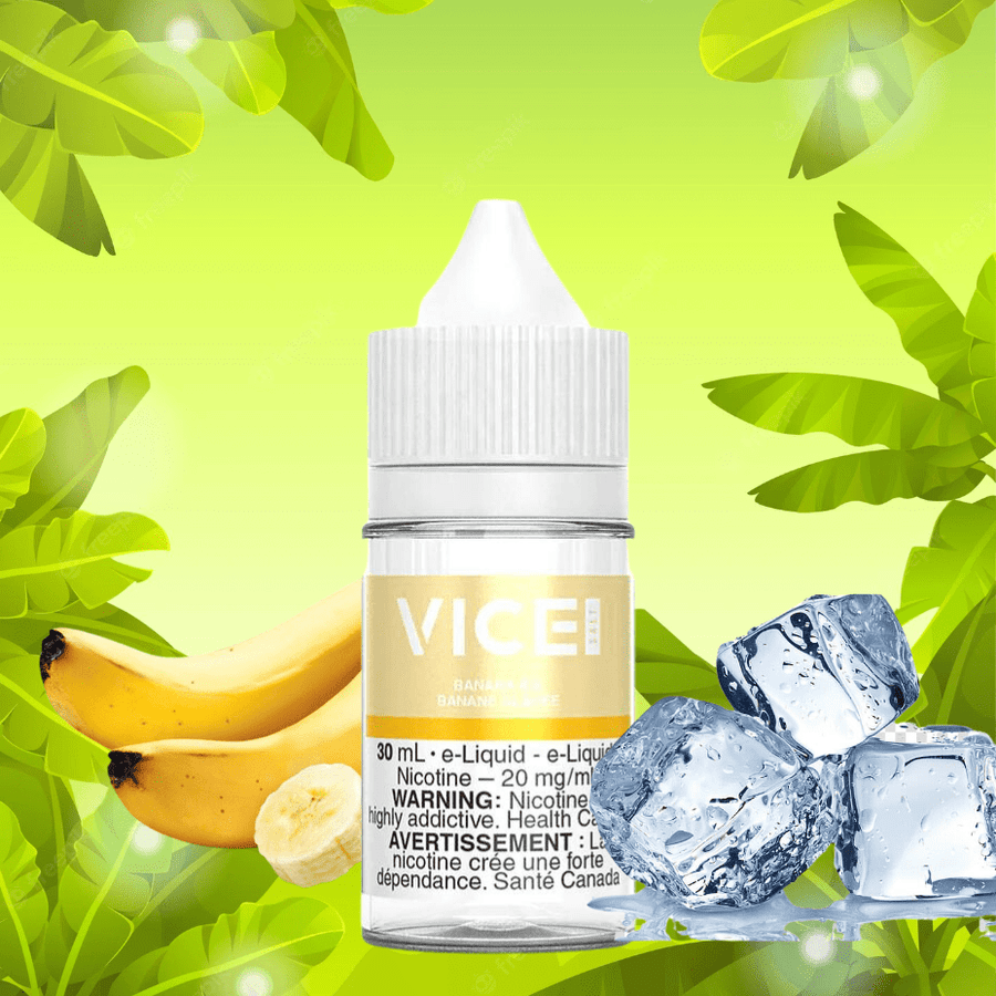 Banana Ice by Vice Salt E-Liquid 12mg Steinbach Vape SuperStore and Bong Shop Manitoba Canada