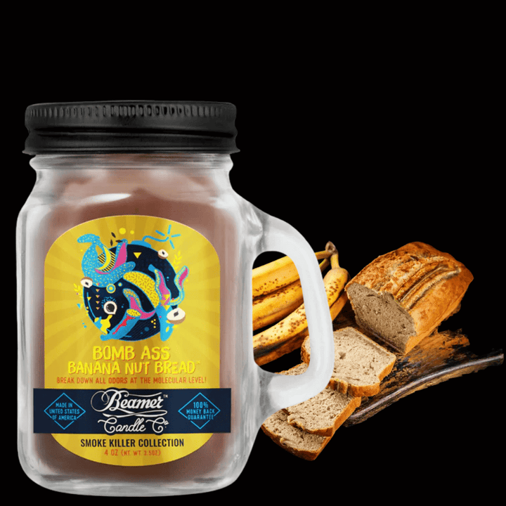 Beamer Candles Smoke Odor Eliminator-4oz Banana Nut Bread Steinbach Vape SuperStore and Bong Shop Manitoba Canada