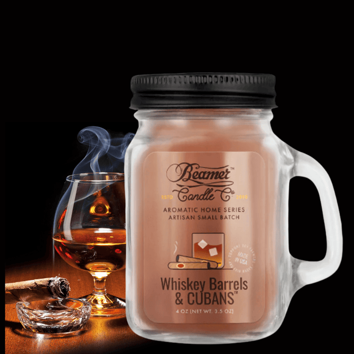 Beamer Candles Smoke Odor Eliminator-4oz Whiskey & Cubans Steinbach Vape SuperStore and Bong Shop Manitoba Canada