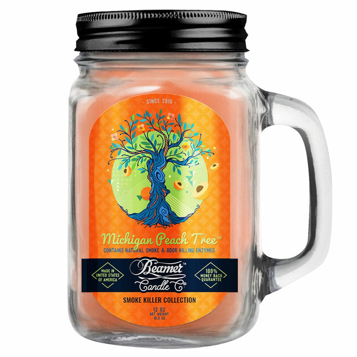 Beamer Candles- Smoke Odor Eliminator Michigan Peach Tree Steinbach Vape SuperStore and Bong Shop Manitoba Canada