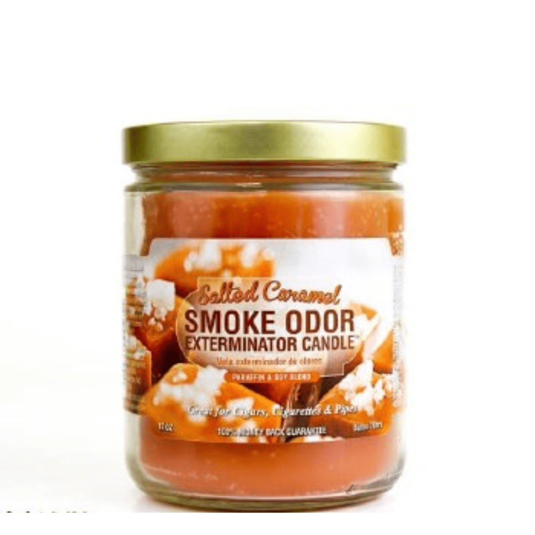 Beamer Candles- Smoke Odor Eliminator Salted Caramel Steinbach Vape SuperStore and Bong Shop Manitoba Canada