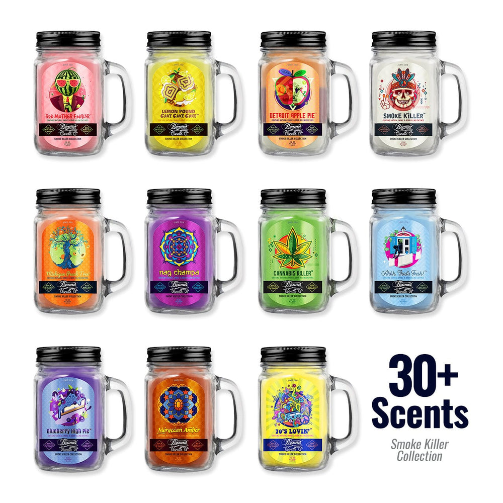 Beamer Candles- Smoke Odor Eliminator Steinbach Vape SuperStore and Bong Shop Manitoba Canada
