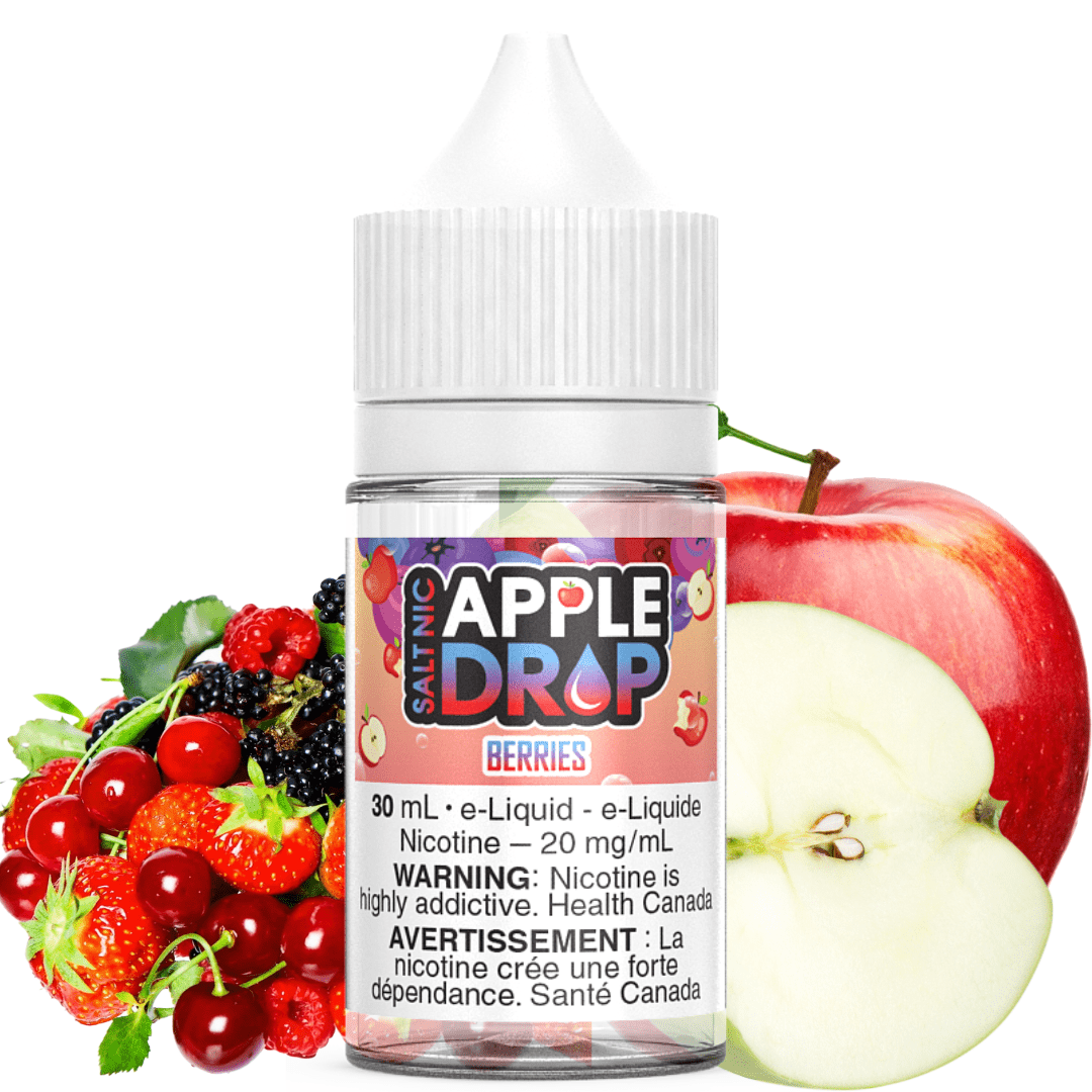 Berries Salts by Apple Drop E-Liquid 30ml / 12mg Steinbach Vape SuperStore and Bong Shop Manitoba Canada