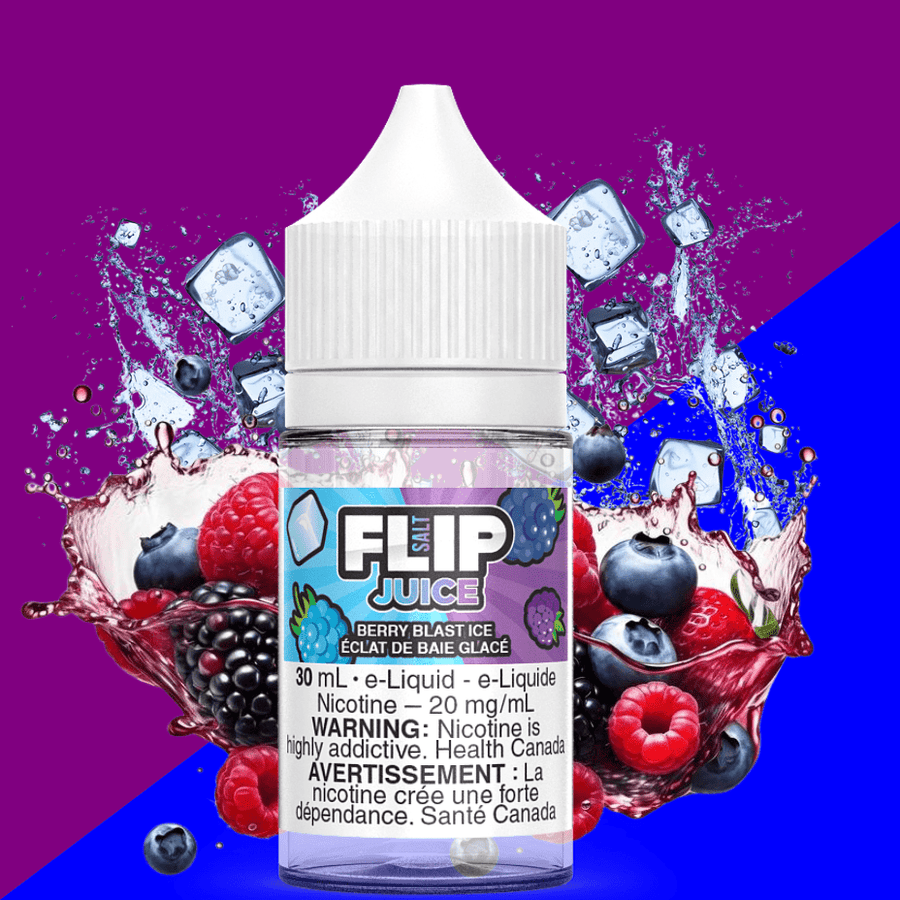 Berry Blast Ice by Flip Juice 30ml / 12mg Steinbach Vape SuperStore and Bong Shop Manitoba Canada