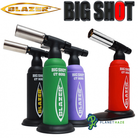 Blazer GT8000 Big Shot Butane Torch Green Steinbach Vape SuperStore and Bong Shop Manitoba Canada