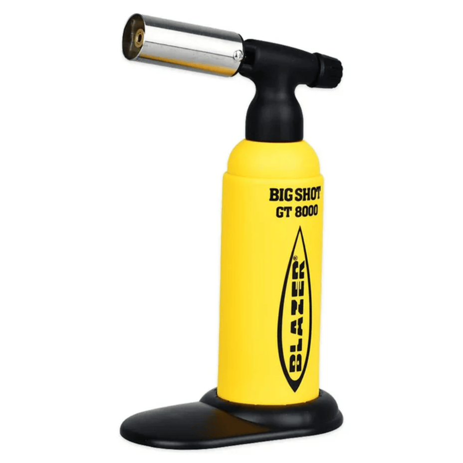 Blazer GT8000 Big Shot Butane Torch Yellow Steinbach Vape SuperStore and Bong Shop Manitoba Canada