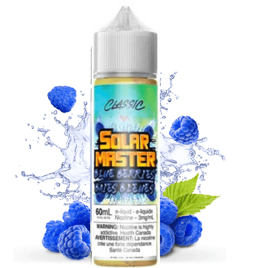 Blue Berries by Solar Master-60ml Steinbach Vape SuperStore and Bong Shop Manitoba Canada