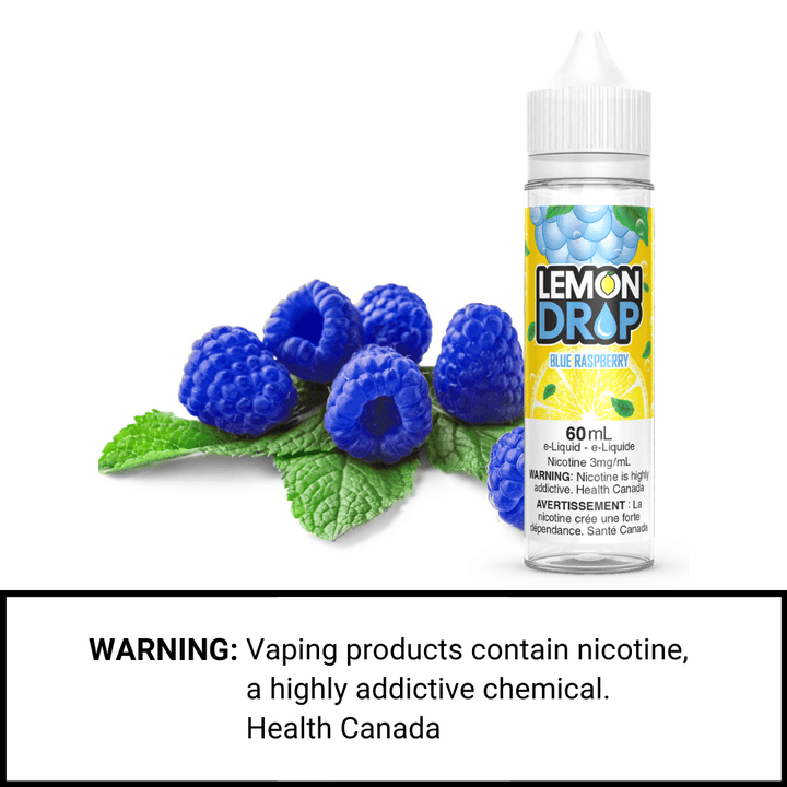 Blue Raspberry by Lemon Drop E-Liquid Steinbach Vape SuperStore and Bong Shop Manitoba Canada